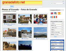 Tablet Screenshot of granadafoto.net